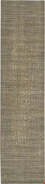 Nourison Silken Allure SLK06 Mushroom (99446152602) Runner 2'5" x 10'0" Area Rug