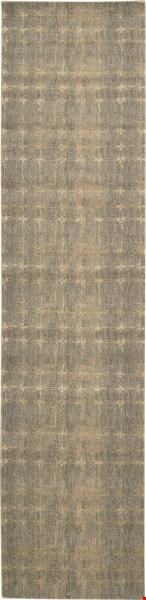 Nourison Silken Allure SLK07 Grey (99446152671) Runner 2'4" x 10'0" Area Rug