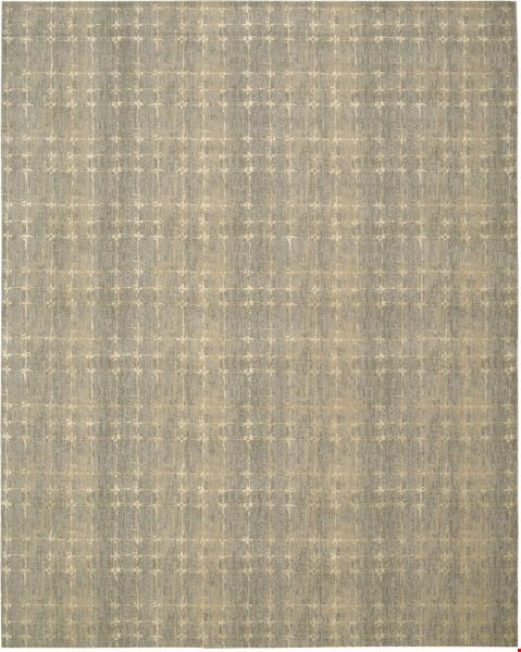 Nourison Silken Allure SLK07 Grey (99446152633) Rectangle 5'6" x 8'0" Area Rug