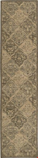Nourison Silken Allure SLK09 Multicolor (99446152985) Runner 2'4" x 10'0" Area Rug