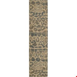 Nourison Silken Allure SLK10 Teal (99446182722) Runner 2'4