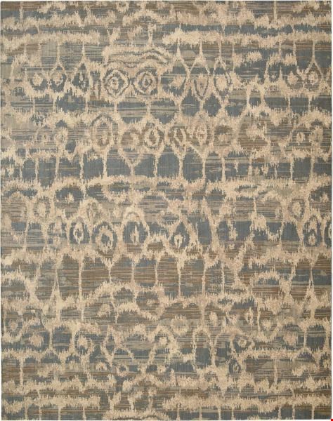 Nourison Silken Allure SLK10 Teal (99446182784) Rectangle 8'6" x 11'6" Area Rug