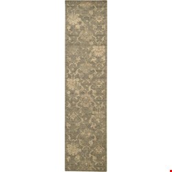 Nourison Silken Allure SLK11 Moss (99446154248) Runner 2'4