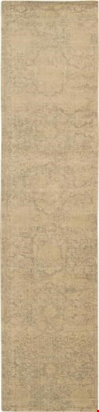 Nourison Silken Allure SLK12 Sand (99446153159) Runner 2'4" x 10'0" Area Rug