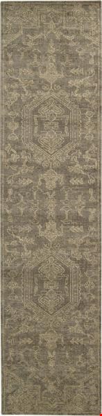 Nourison Silken Allure SLK15 Taupe (99446153623) Runner 2'4" x 10'0" Area Rug