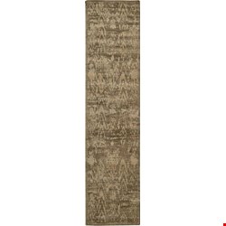 Nourison Silken Allure SLK17 Chocolate (99446153890) Runner 2'4