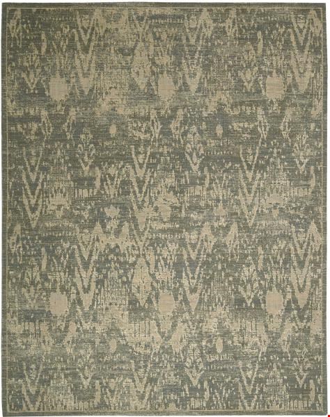 Nourison Silken Allure SLK17 Slate (99446153784) Rectangle 9'9" x 13'9" Area Rug