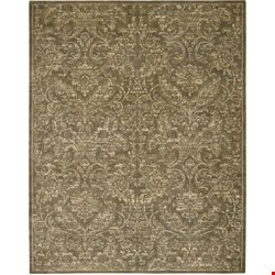 Nourison Silken Allure SLK19 Chocolate (99446154071) Rectangle 5'6