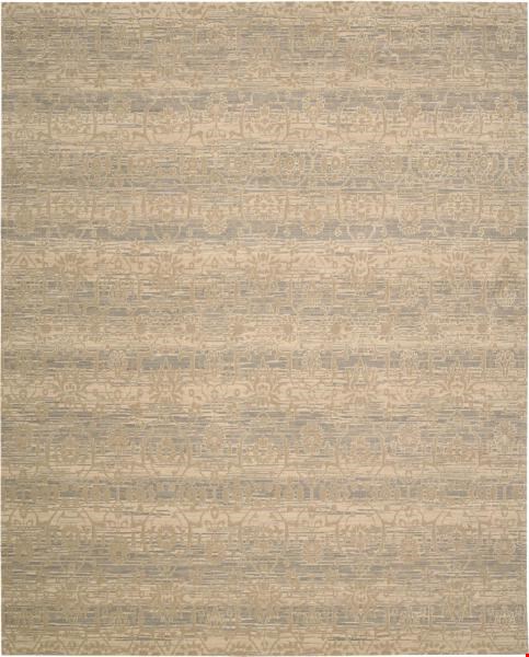 Nourison Silken Allure SLK23 Sand (99446126399) Rectangle 8'6" x 11'6" Area Rug