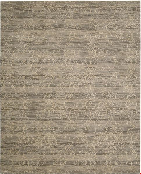 Nourison Silken Allure SLK26 Latte (99446165862) Rectangle 5'6" x 8'0" Area Rug