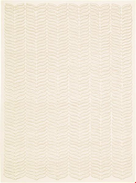 Nourison Silken Textures SKT02 Ivory (99446012951) Rectangle 7'9" x 9'9" Area Rug