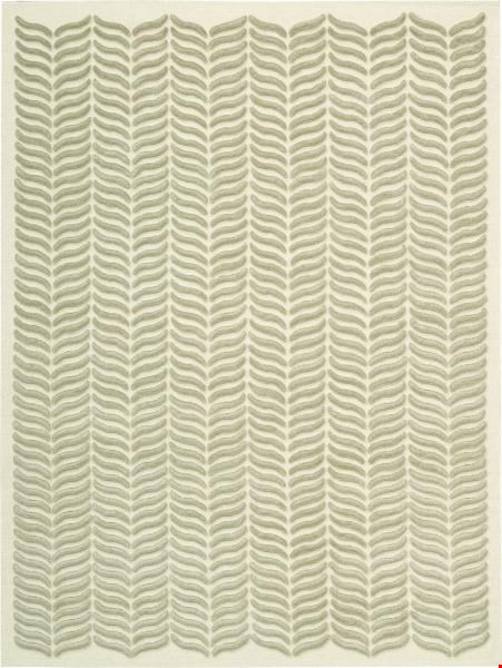 Nourison Silken Textures SKT02 Light Green (99446012975) Rectangle 7'9" x 9'9" Area Rug