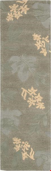 Nourison Skyland SKY01 Green (99446006776) Runner 2'3" x 8'0" Area Rug