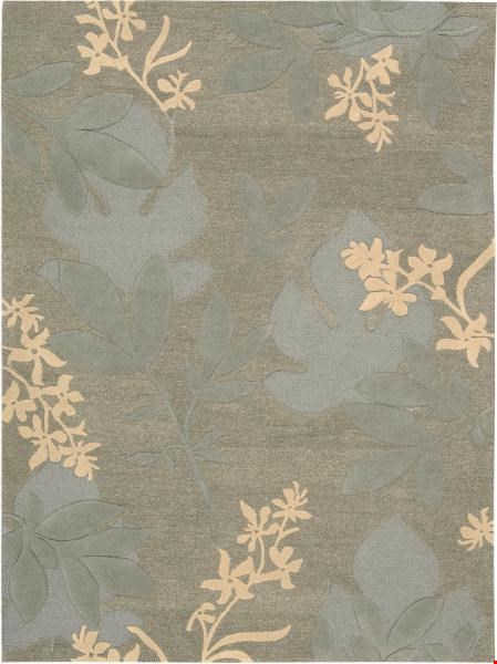 Nourison Skyland SKY01 Green (99446007025) Rectangle 3'6" x 5'6" Area Rug