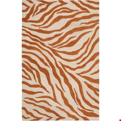 Nourison Skyland SKY05 Ivory Rust (99446007377) Rectangle 5'6