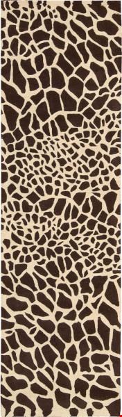 Nourison Skyland SKY06 Brown Ivory (99446006936) Runner 2'3" x 8'0" Area Rug