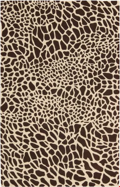 Nourison Skyland SKY06 Brown Ivory (99446007155) Rectangle 3'6" x 5'6" Area Rug