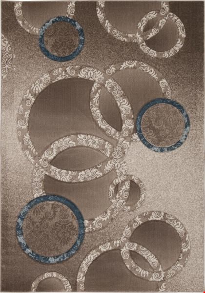 Nourison Soho SOH02 Mocha (99446253996) Rectangle 5'3" x 7'4" Area Rug