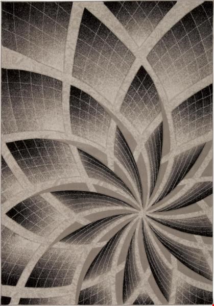 Nourison Soho SOH03 Grey (99446254078) Rectangle 5'3" x 7'4" Area Rug