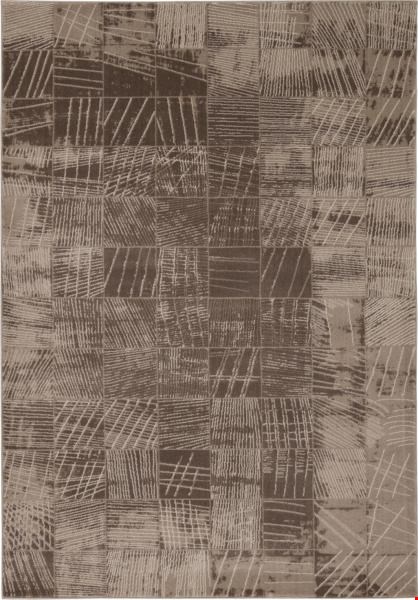 Nourison Soho SOH06 Mocha (99446254306) Rectangle 3'9" x 5'9" Area Rug