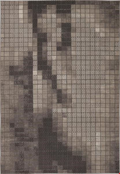 Nourison Soho SOH07 Grey (99446254399) Rectangle 7'10" x 10'6" Area Rug