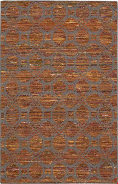 Nourison Spectrum SPE03 Flame Grey (99446215819) Rectangle 2'6" x 4'0" Area Rug
