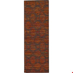 Nourison Spectrum SPE03 Flame Grey (99446215826) Runner 2'6