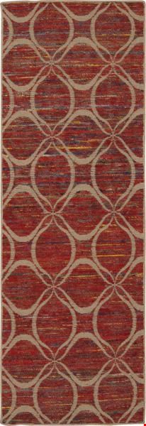 Nourison Spectrum SPE03 Paprika (99446215741) Runner 2'6" x 7'6" Area Rug