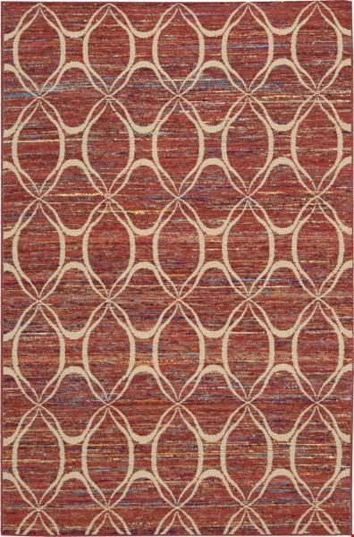 Nourison Spectrum SPE03 Paprika (99446215802) Rectangle 8'0" x 10'6" Area Rug