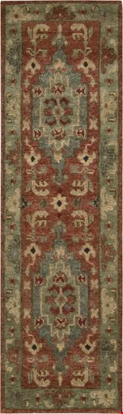 Nourison Tahoe TA01 Rust (99446688828) Runner 8'0" x 2'3" Area Rug