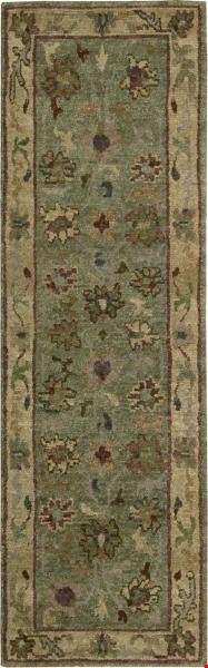 Nourison Tahoe TA03 Green (99446622976) Runner 8'0" x 2'3" Area Rug