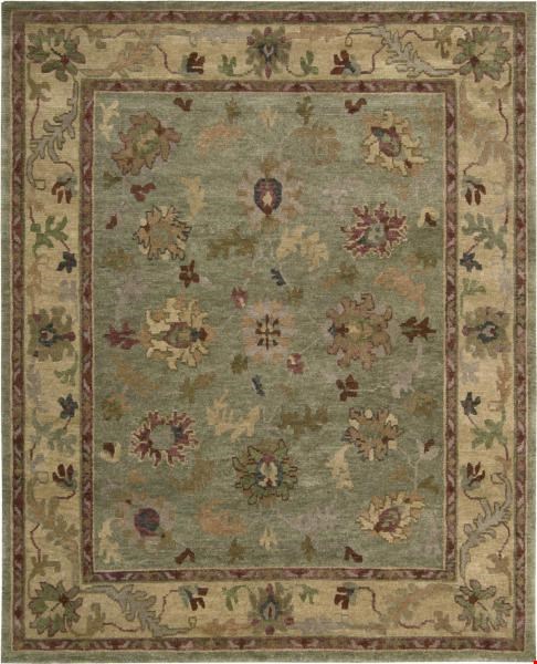 Nourison Tahoe TA03 Green (99446624321) Rectangle 9'9" x 7'9" Area Rug