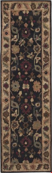 Nourison Tahoe TA08 Black (99446772459) Runner 8'0" x 2'3" Area Rug