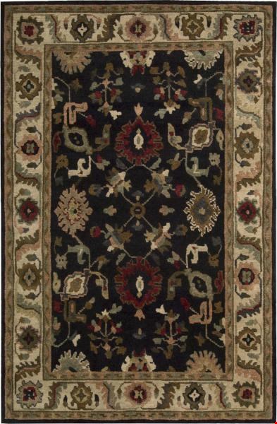 Nourison Tahoe TA08 Black (99446772817) Rectangle 11'6" x 8'6" Area Rug