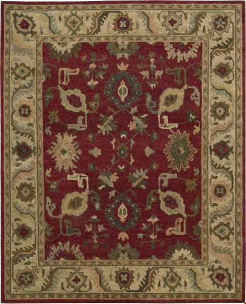 Nourison Tahoe TA08 Red (99446337573) Rectangle 9'9" x 7'9" Area Rug