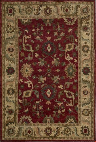Nourison Tahoe TA08 Red (99446337757) Rectangle 11'6" x 8'6" Area Rug