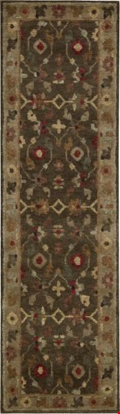 Nourison Tahoe TA10 Espresso (99446063601) Runner 8'0" x 2'3" Area Rug