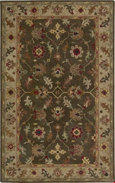 Nourison Tahoe TA10 Espresso (99446063694) Rectangle 5'9" x 3'9" Area Rug