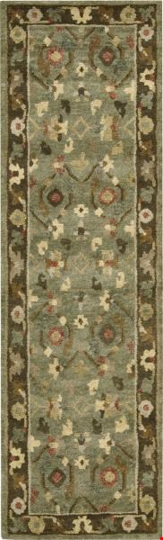 Nourison Tahoe TA10 Green (99446688736) Runner 8'0" x 2'3" Area Rug