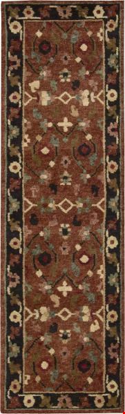 Nourison Tahoe TA12 Rust (99446688644) Runner 8'0" x 2'3" Area Rug