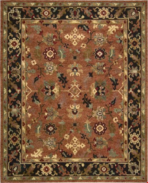 Nourison Tahoe TA12 Rust (99446689726) Rectangle 9'9" x 7'9" Area Rug