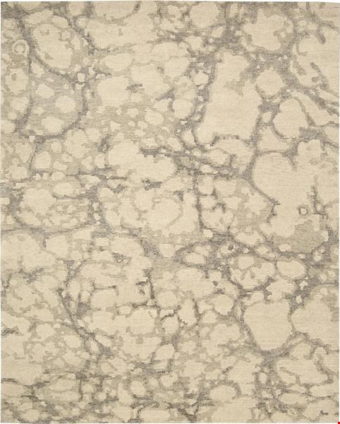 Nourison Tahoe Modern MTA01 Linen Grey (99446180438) Rectangle 8'6" x 11'6" Area Rug