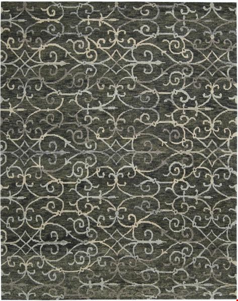 Nourison Tahoe Modern MTA05 Charcoal (99446180865) Rectangle 5'6" x 8'6" Area Rug