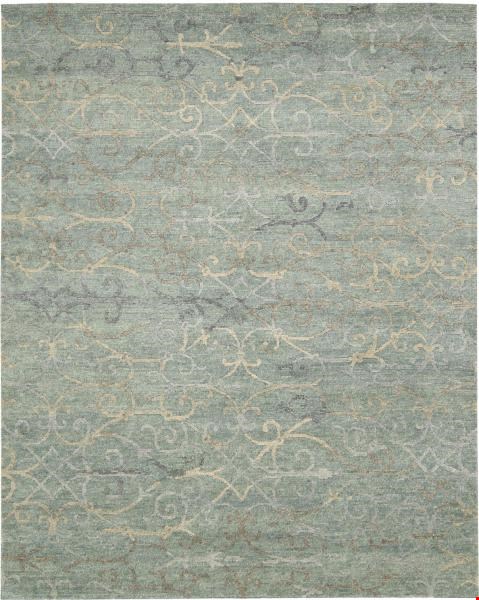 Nourison Tahoe Modern MTA05 Seaglass (99446180926) Rectangle 3'9" x 5'9" Area Rug