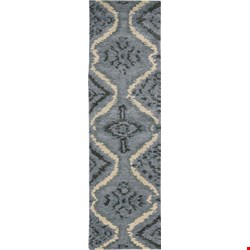 Nourison Tahoe Modern MTA06 Denim Blue (99446180650) Runner 2'3