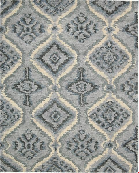 Nourison Tahoe Modern MTA06 Denim Blue (99446180704) Rectangle 9'9" x 13'9" Area Rug