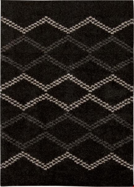 Nourison Tangier TAN01 Black (99446253071) Rectangle 8'0" x 10'0" Area Rug