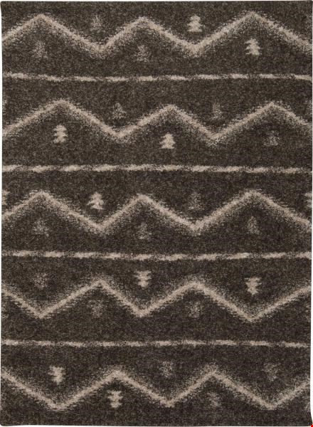 Nourison Tangier TAN04 Grey (99446253286) Rectangle 8'0" x 10'0" Area Rug