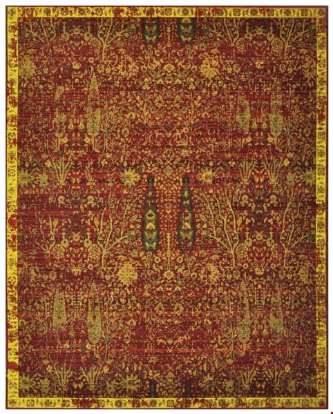 Nourison Timeless TML04 Scarlet (99446210432) Rectangle 12'0" x 15'0" Area Rug