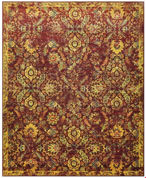 Nourison Timeless TML05 Pomegranate (99446210470) Rectangle 9'9" x 13'0" Area Rug